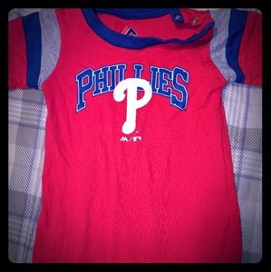 **Free with Purchase**Phillies Romper Shorts size 12 months